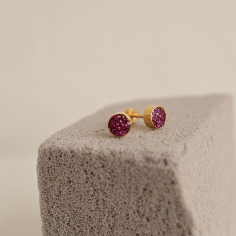 Brinco Tarraxa Parafuso em Aço Inox