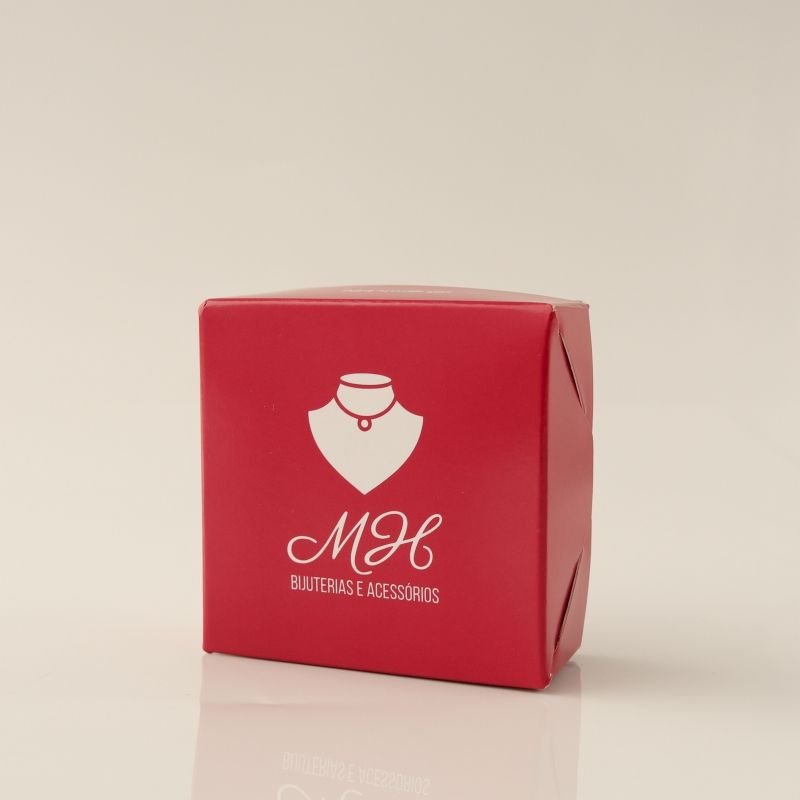 Caixa de Papel Embalagem Acessórios Premium (Tamanho P)