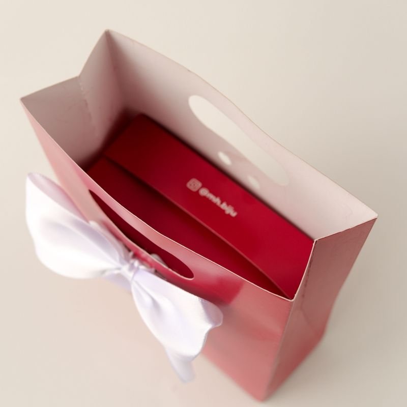 Caixa de Papel Embalagem Acessórios Premium (Tamanho P)