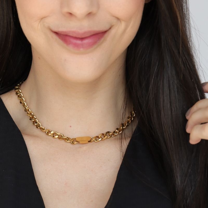 Choker Corrente em Aço Inox (Linha Premium)