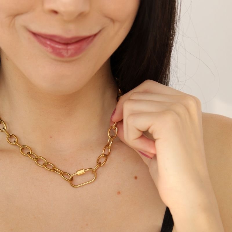 Choker Corrente em Aço Inox (Linha Premium)