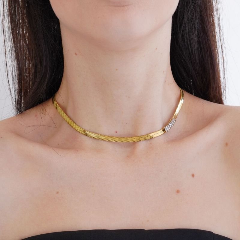 Choker Glow em Aço Inox (Linha Premium)