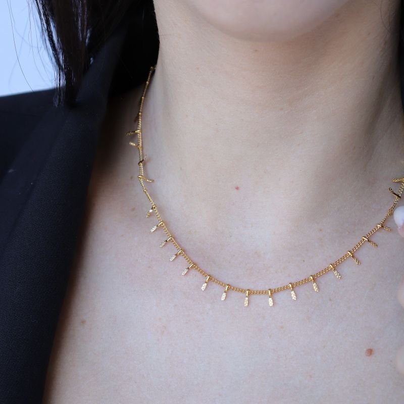 Choker Moderna em Aço Inox (Linha Premium)