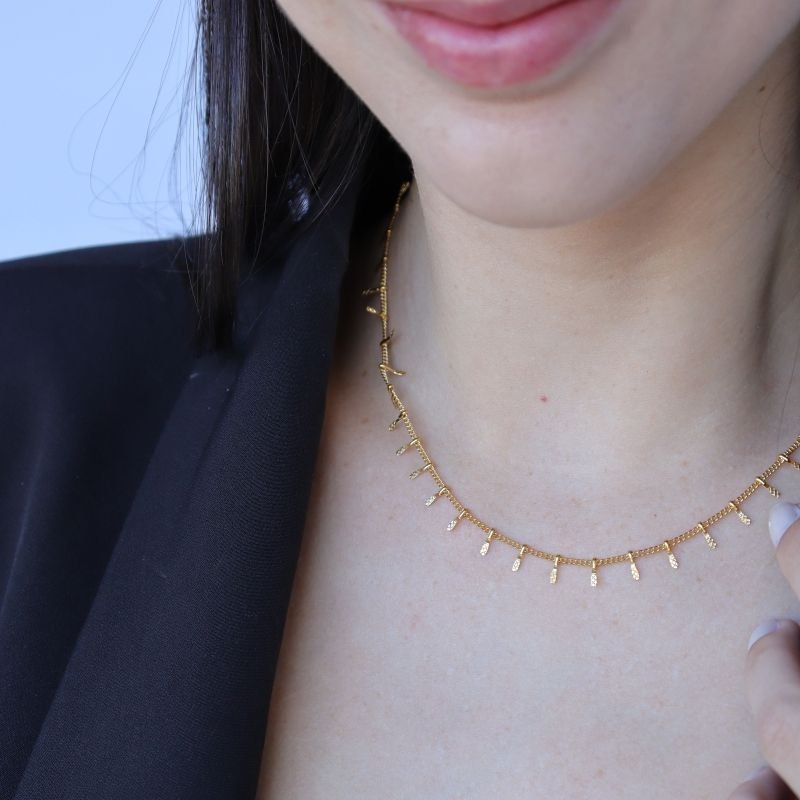 Choker Moderna em Aço Inox (Linha Premium)