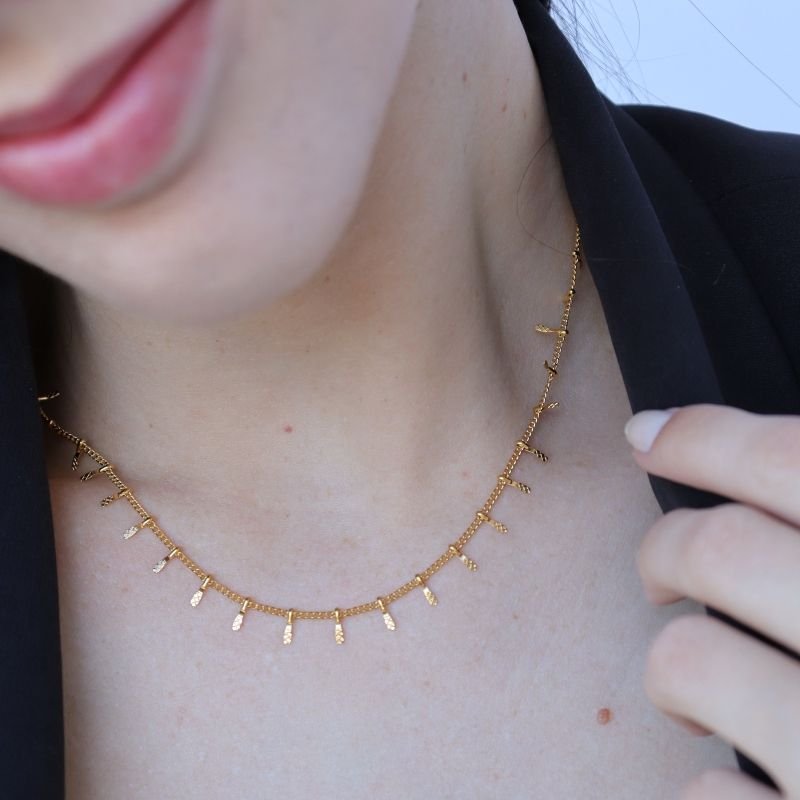 Choker Moderna em Aço Inox (Linha Premium)