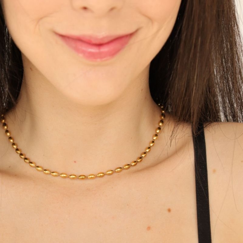 Choker Moderna em Aço Inox (Linha Premium)