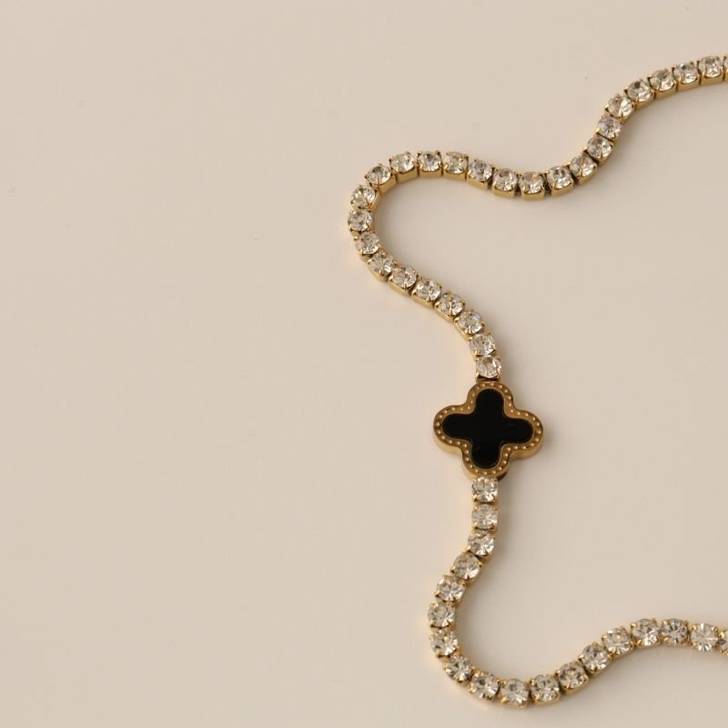 Choker Riviera Inspiração Van Cleef em Aço Inox (Linha Premium)