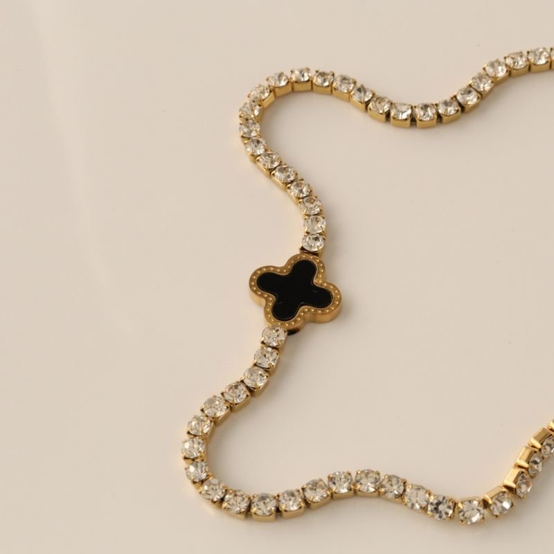 Choker Riviera Inspiração Van Cleef em Aço Inox (Linha Premium)