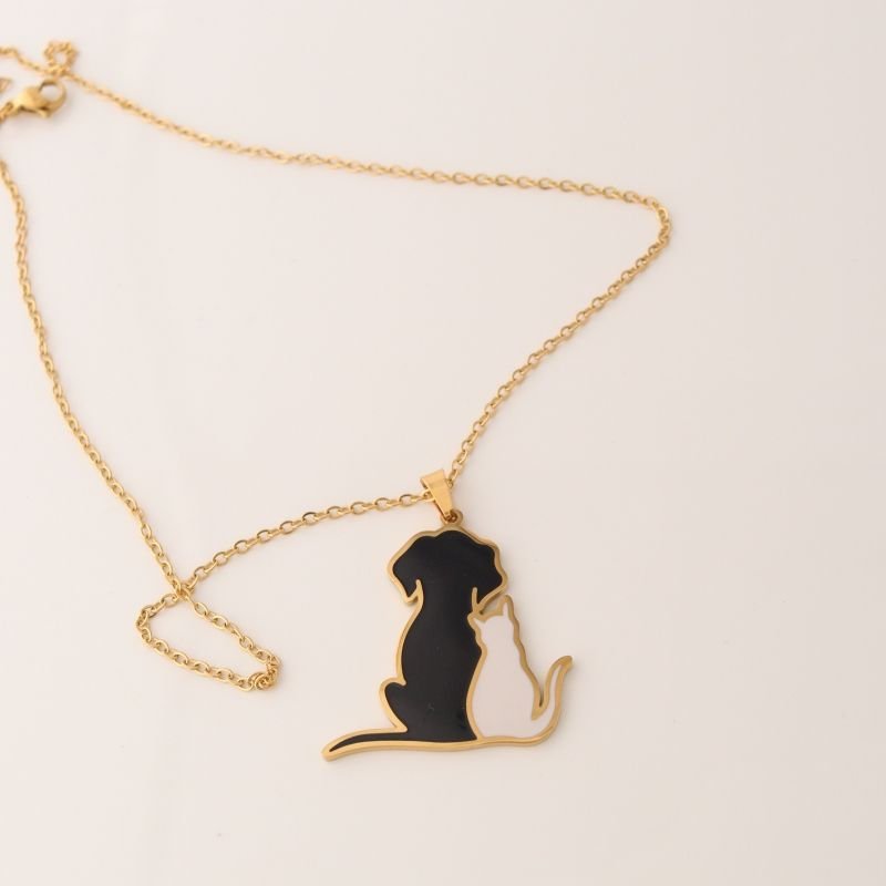 Colar Cachorro e Gato em Aço Inox (Linha Premium)