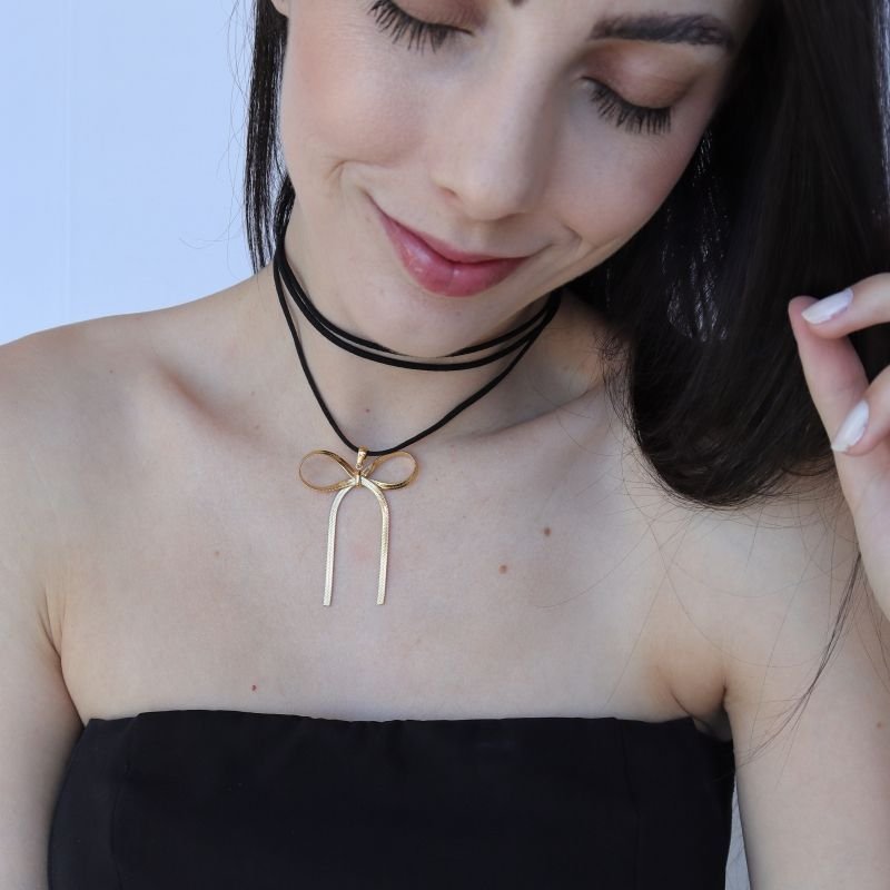 Colar Camurça em Aço Inox (Pingente) (Linha Premium)