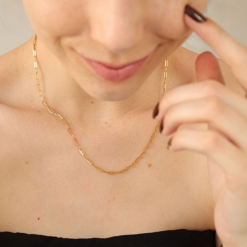 Colar Cartier em Aço Inox