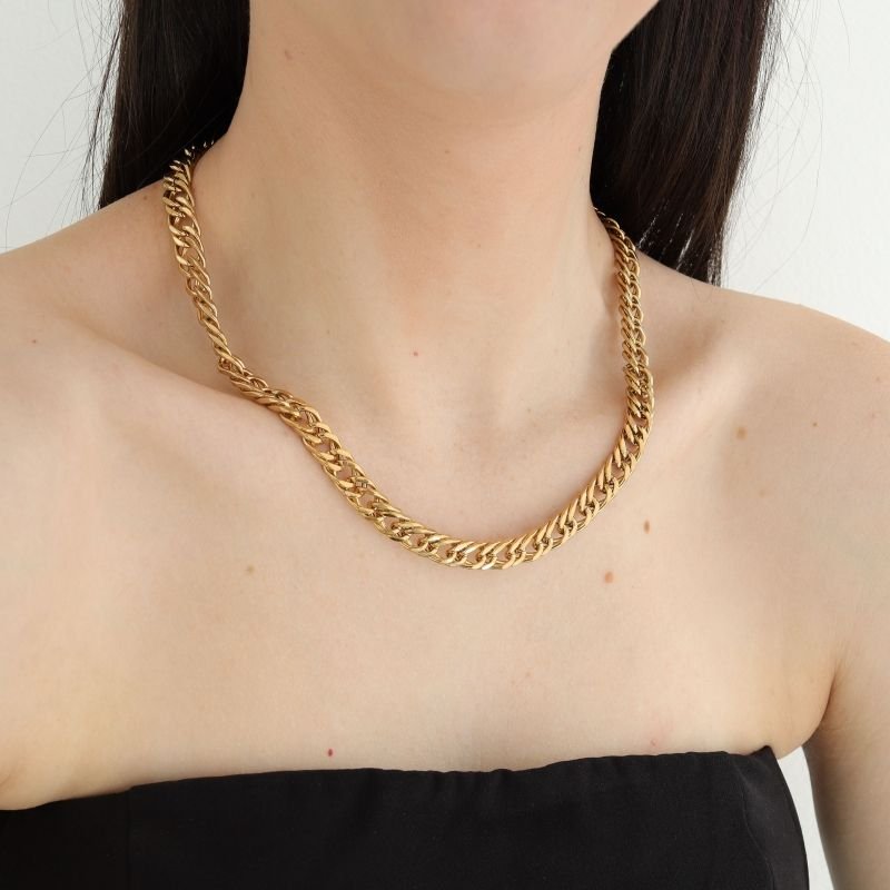 Colar Chain Essential em Aço Inox (Linha Premium)