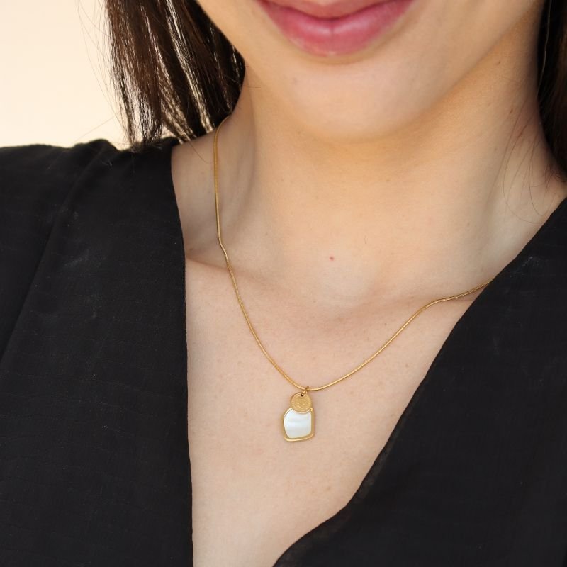 Colar com Pingentes em Aço Inox (Linha Premium)