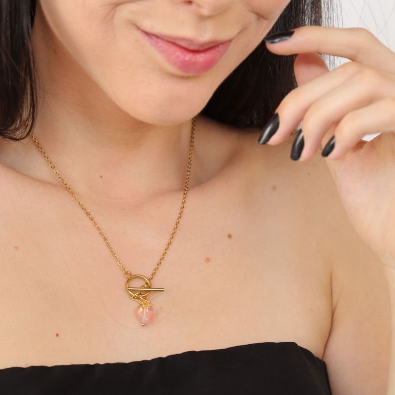 Colar com Pingentes em Aço Inox (Linha Premium)