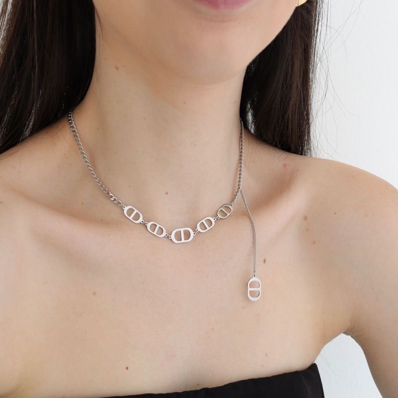 Colar Corrente em Aço Inox