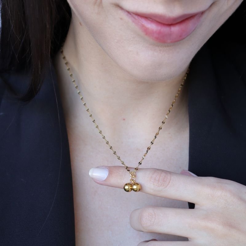 Colar Delicado em Aço Inox