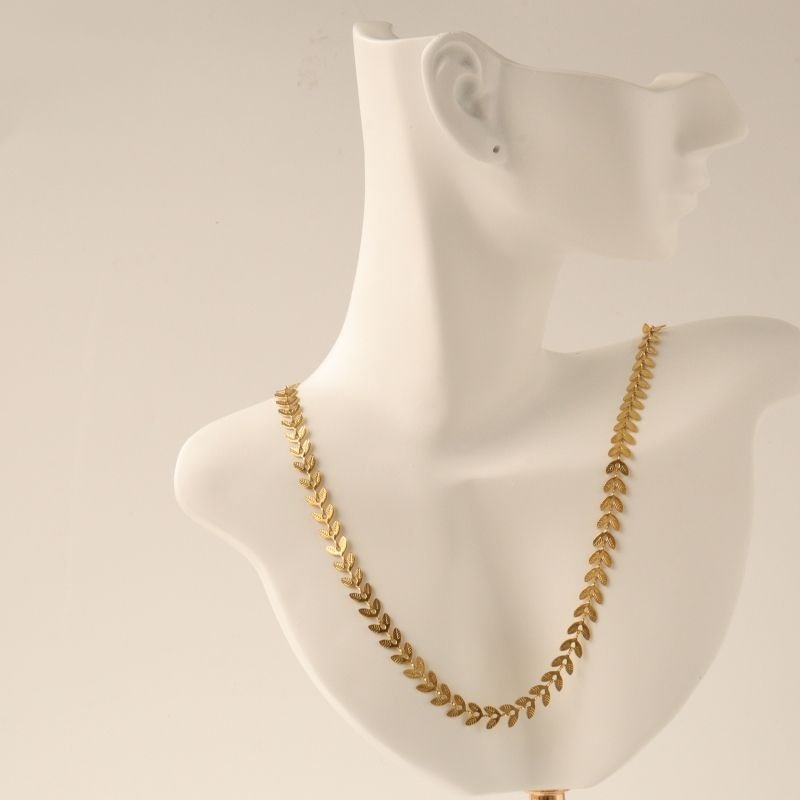 Colar Escamas em Aço Inox