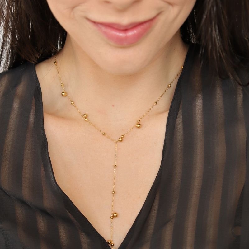 Colar Gravatinha Delicado em Aço Inox