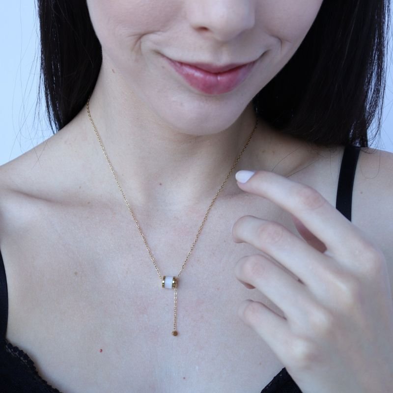 Colar Gravatinha em Aço Inox (Linha Premium)