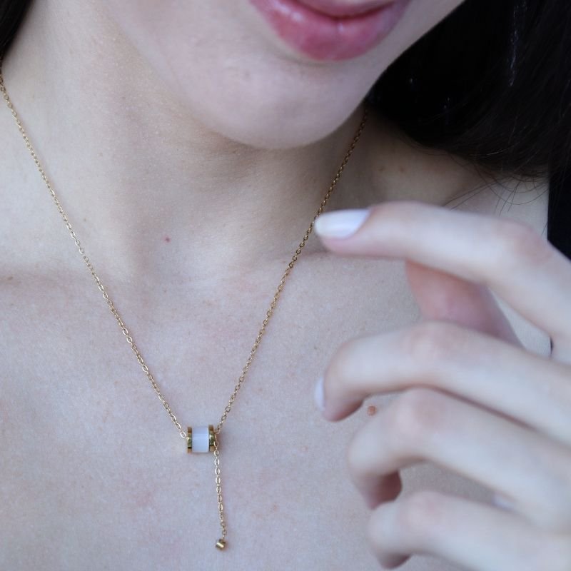 Colar Gravatinha em Aço Inox (Linha Premium)