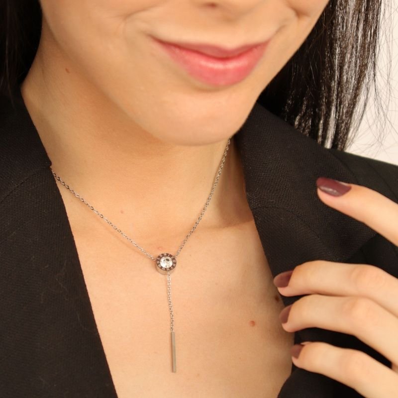 Colar Gravatinha em Aço Inox (Linha Premium)