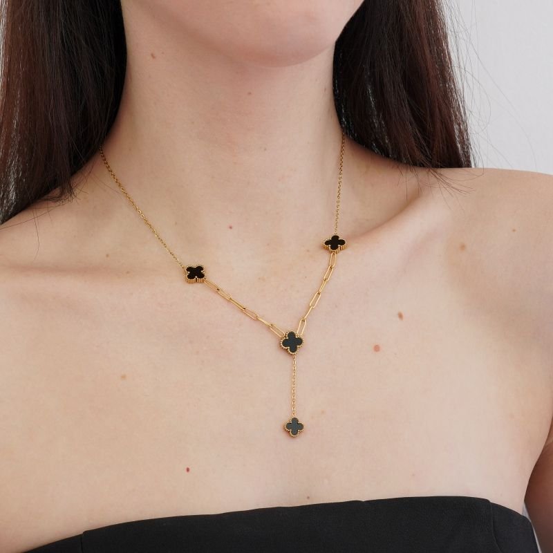 Colar Gravatinha Inspiração Van Cleef (Linha Premium)