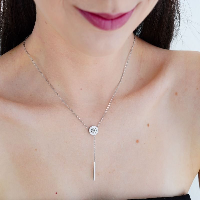 Colar Gravatinha Luxe Premium em Aço Inox (Linha Premium)