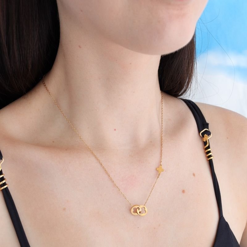 Colar Infinity Knot em Aço Inox (Linha Premium)