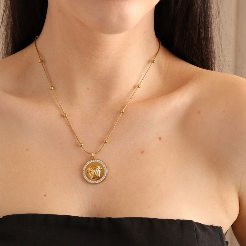 Colar Inspiração Versat Luxo em Aço Inox (Linha Premium)