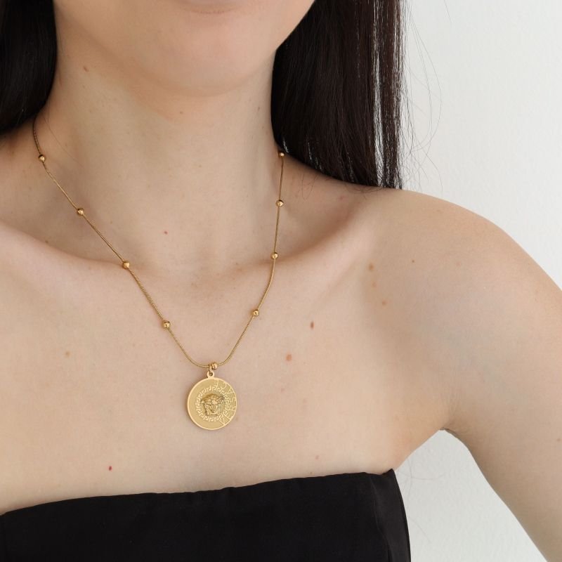 Colar Inspiração Versace em Aço Inox (Linha Premium)