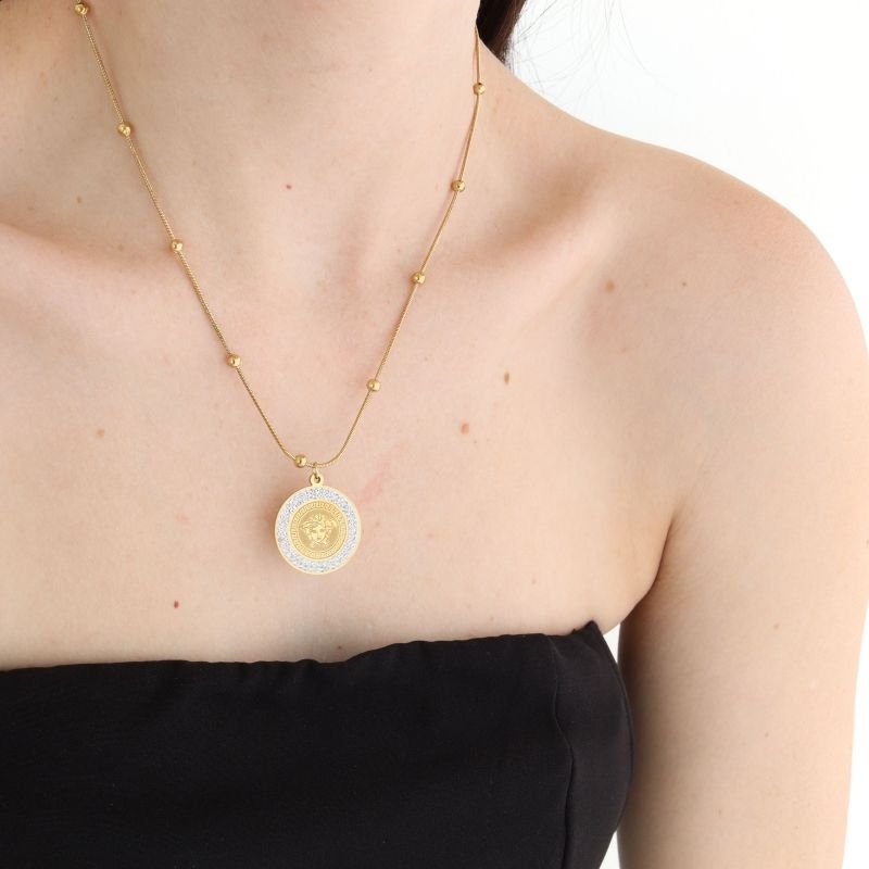 Colar Inspiração Versace em Aço Inox (Linha Premium)