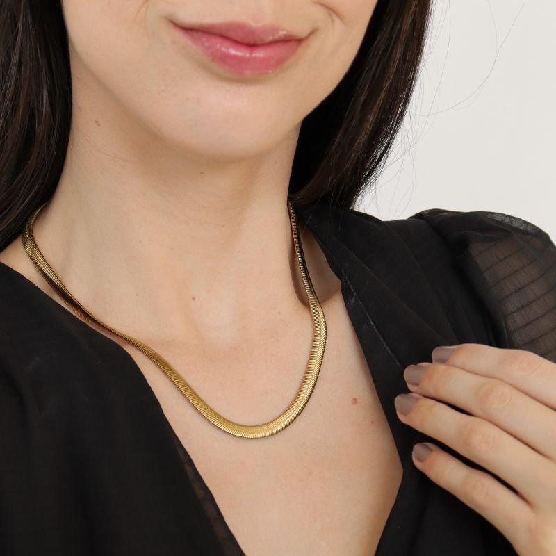 Colar Malha em Aço Inox (Linha Premium)