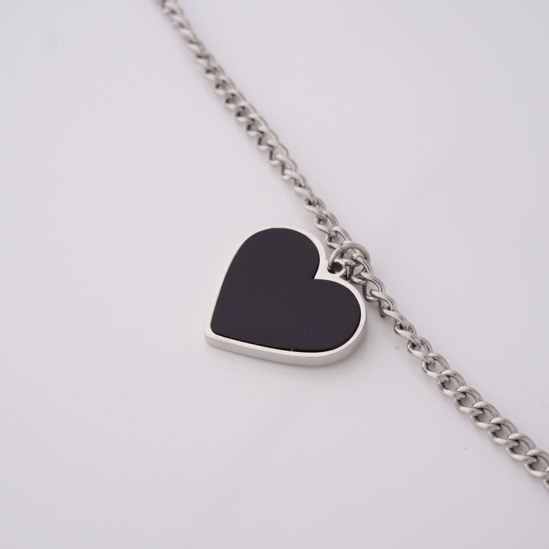 Colar Minimalist Heart em Aço Inox