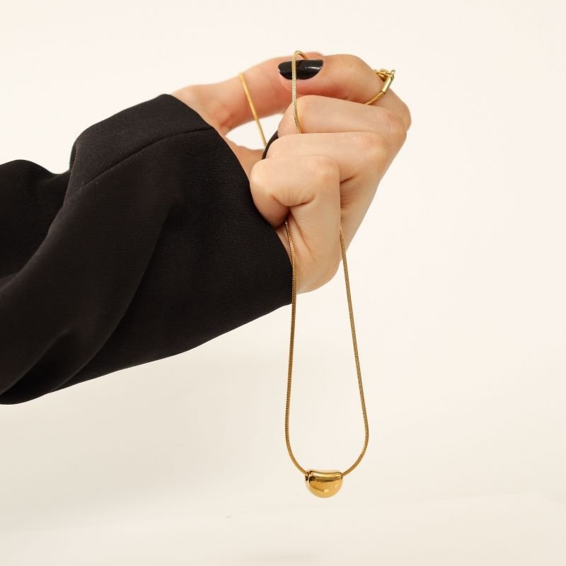 Colar Minimalista Aço Inox