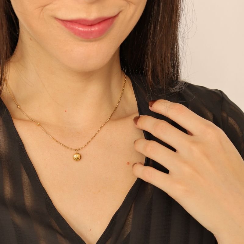 Colar Minimalista Delicado em Aço Inox