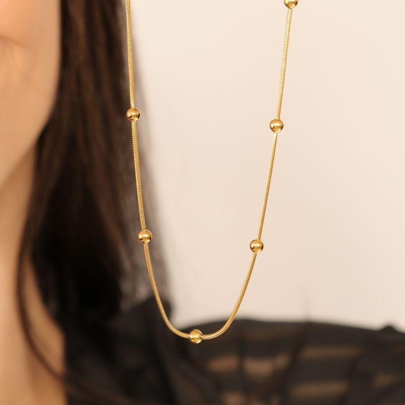 Colar Minimalista Delicado em Aço Inox