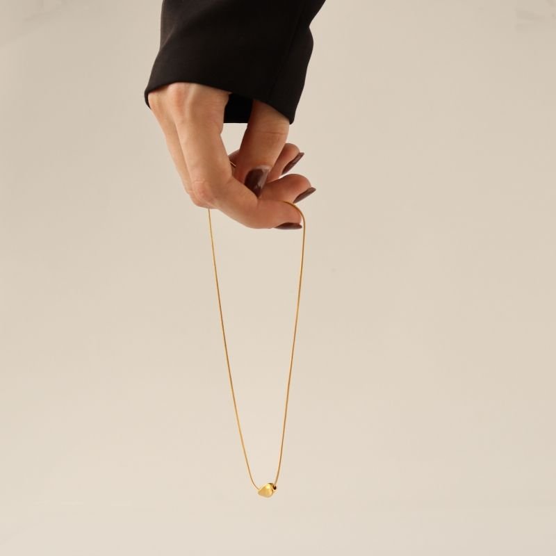 Colar Minimalista Delicado em Aço Inox