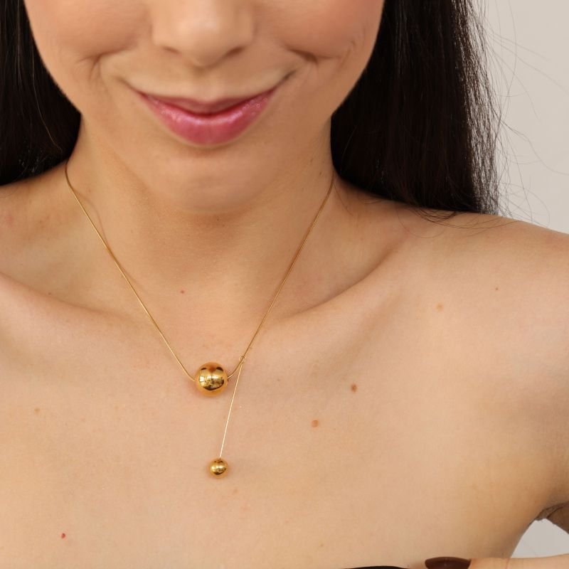 Colar Minimalista em Aço Inox (Linha Premium)