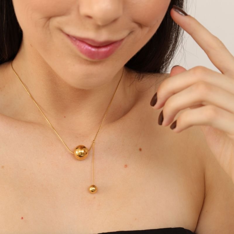 Colar Minimalista em Aço Inox (Linha Premium)