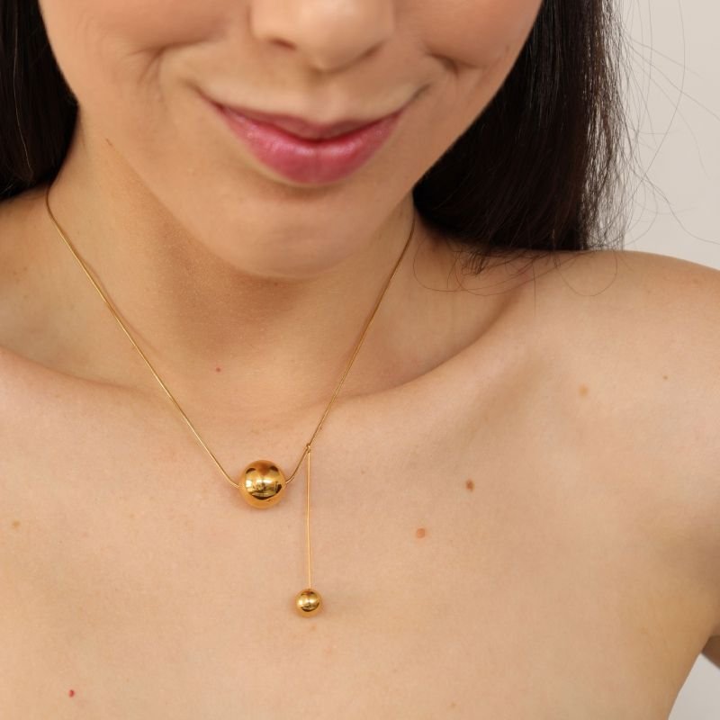 Colar Minimalista em Aço Inox (Linha Premium)