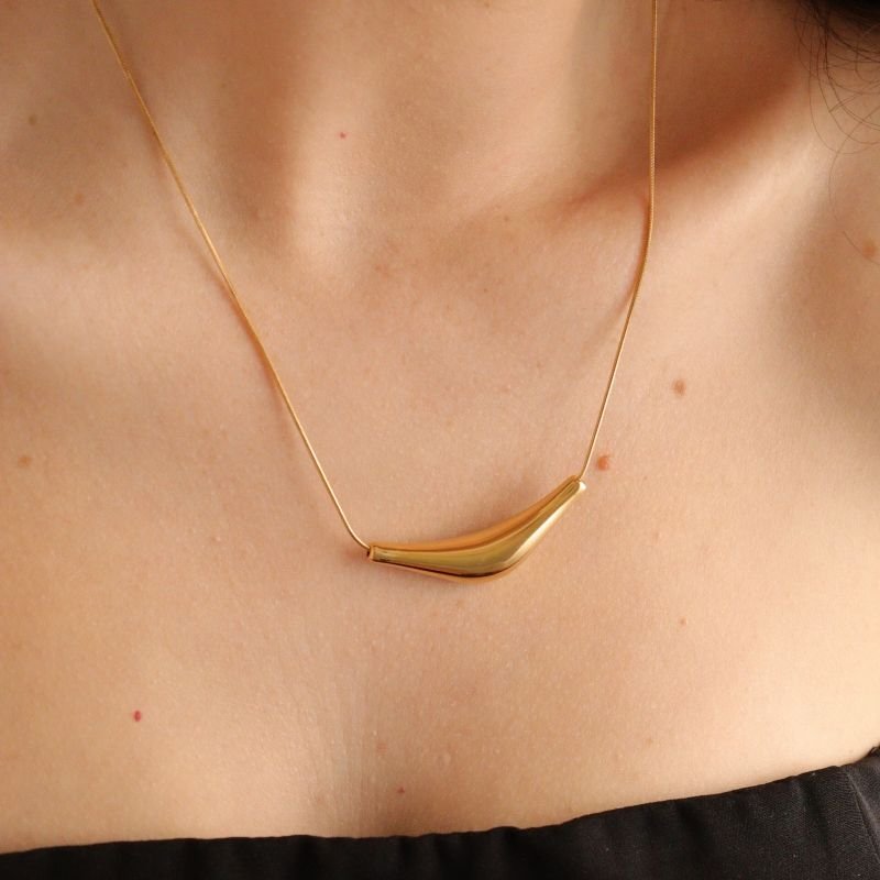 Colar Minimalista em Aço Inox (Linha Premium)