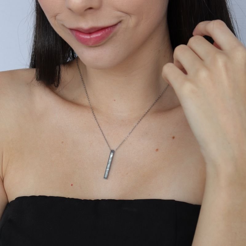 Colar Minimalista em Aço Inox