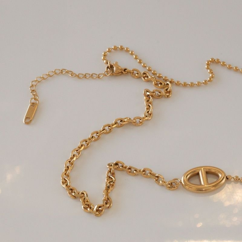 Colar Moderno Corrente Fina em Aço Inox (Linha Premium)