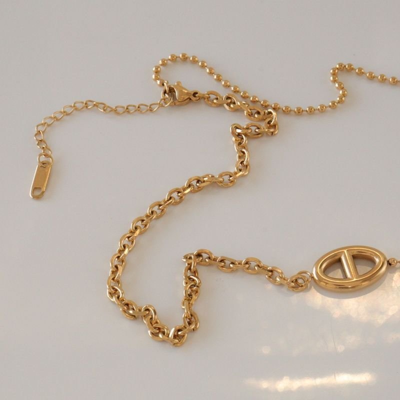 Colar Moderno Corrente Fina em Aço Inox (Linha Premium)