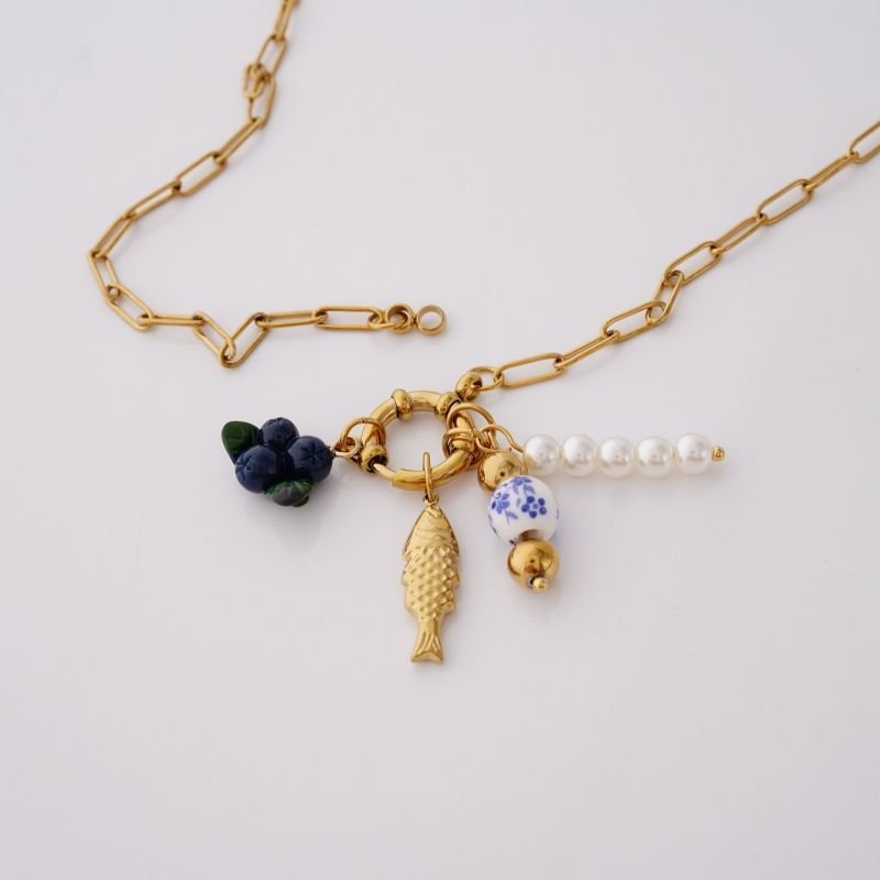 Colar Mystic Luck Luxo em Aço Inox(Linha Premium)