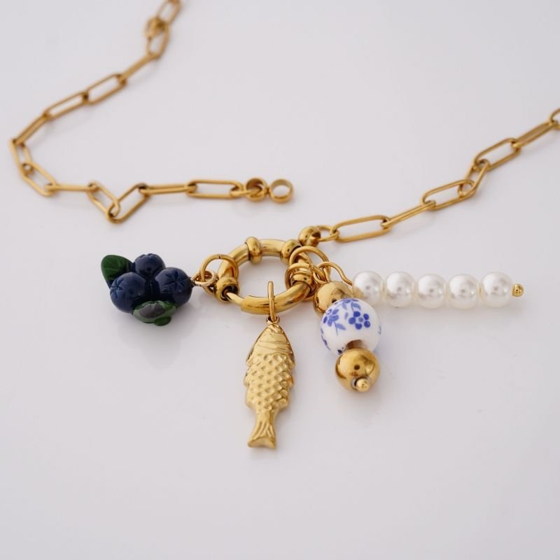 Colar Mystic Luck Luxo em Aço Inox(Linha Premium)