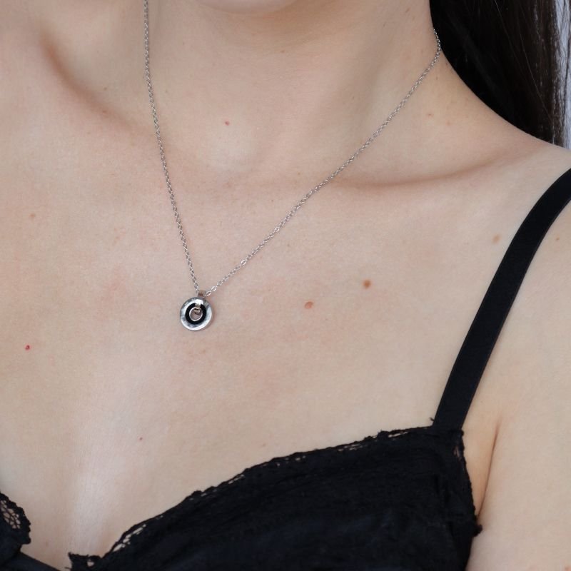 Colar Número Romano em Aço Inox (Linha Premium)