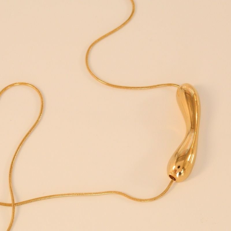 Colar Orgânico em Aço Inox (Linha Premium)