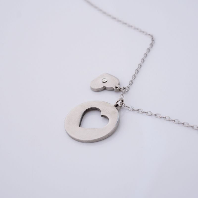 Colar Pure Heart em Aço Inox