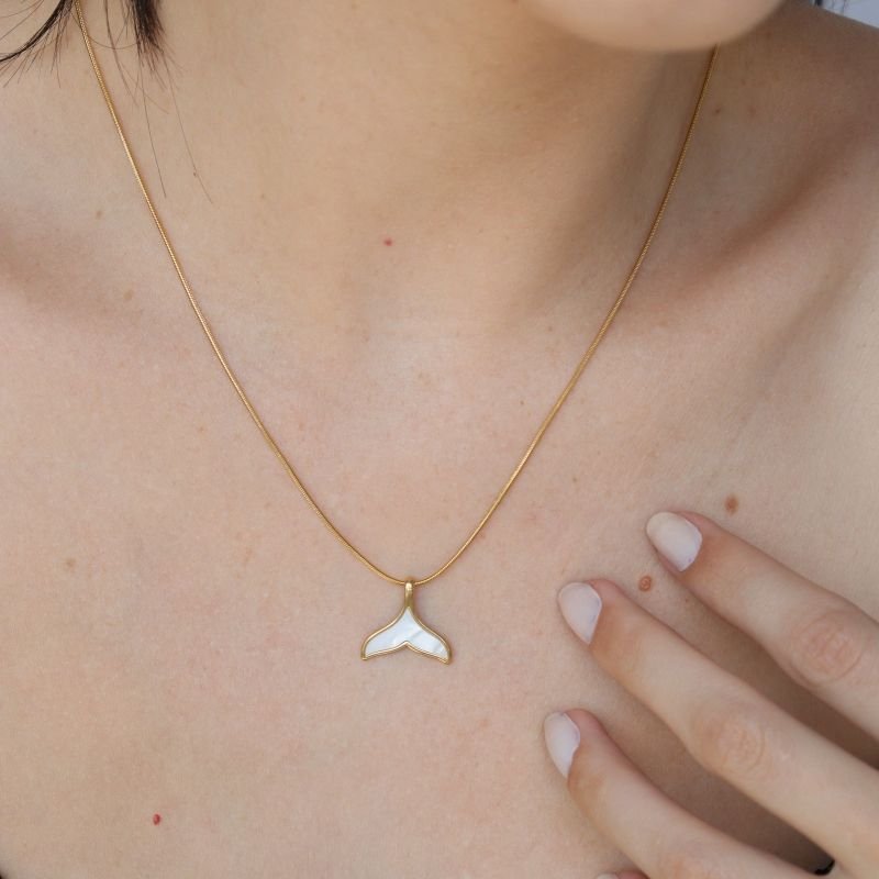 Colar Rabo Sereia em Aço Inox